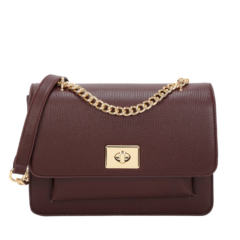 Crossbody Bag with Gold Chain