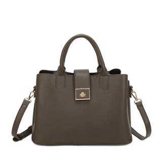 Mala Shopper com detalhe dourado