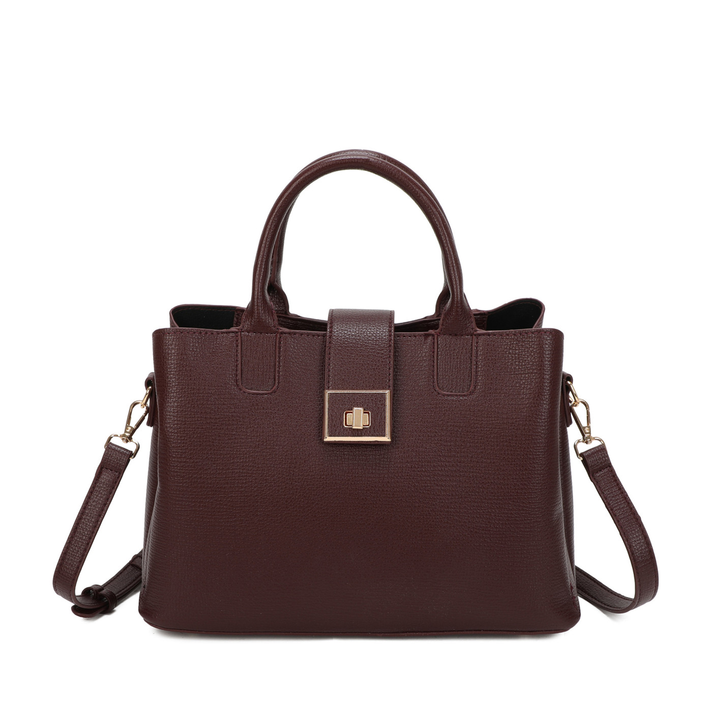 Sac à main Shopper avec détail doré