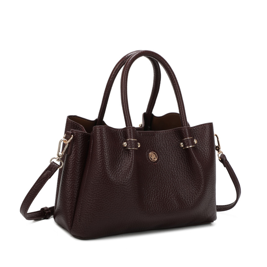 Shopper Bag with Button