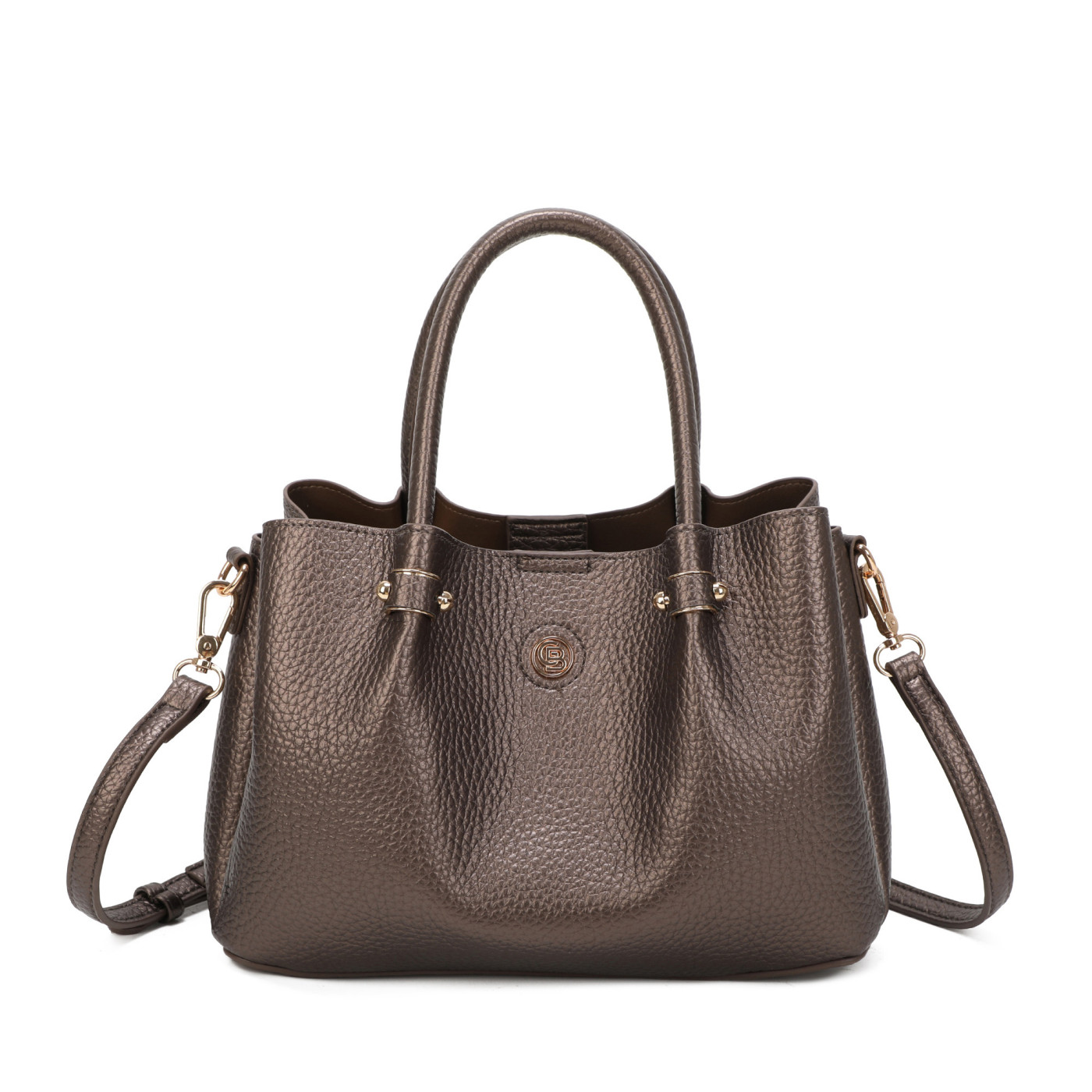 Shopper Bag with Button