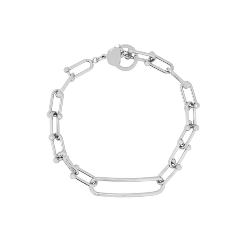 Pulseira Glamour em aço inoxidável