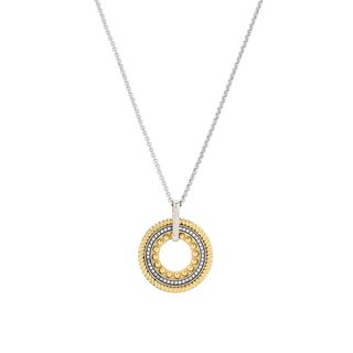 Collier classique en rhodium GB