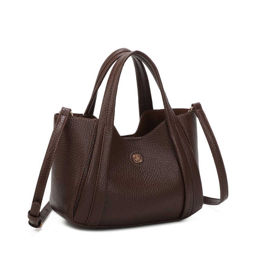 Sac à main avec détail doré