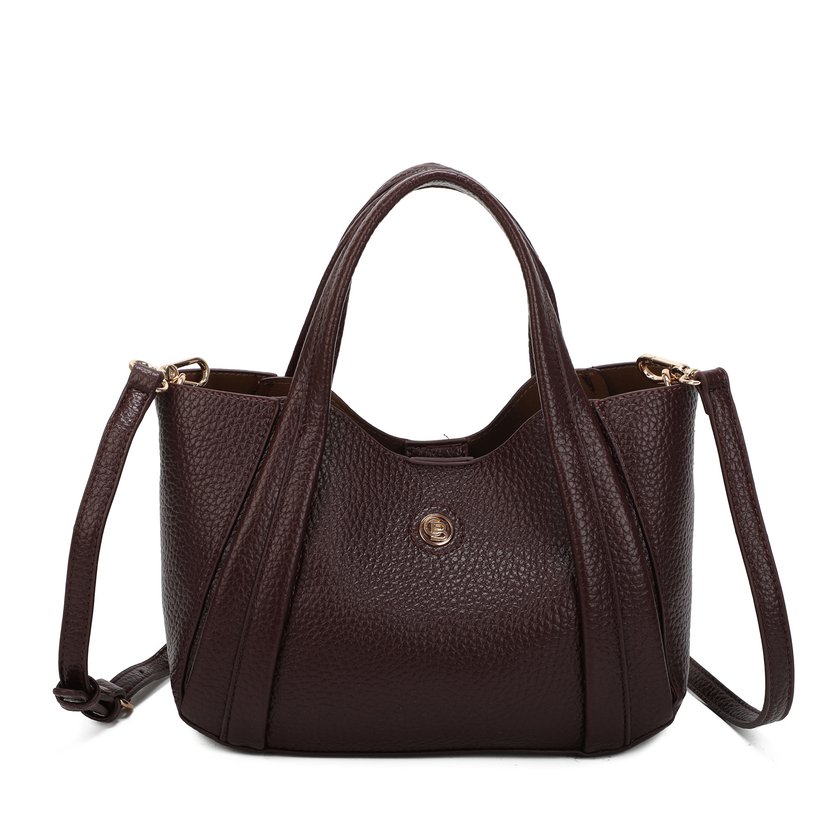 Handbag with Gold Detail