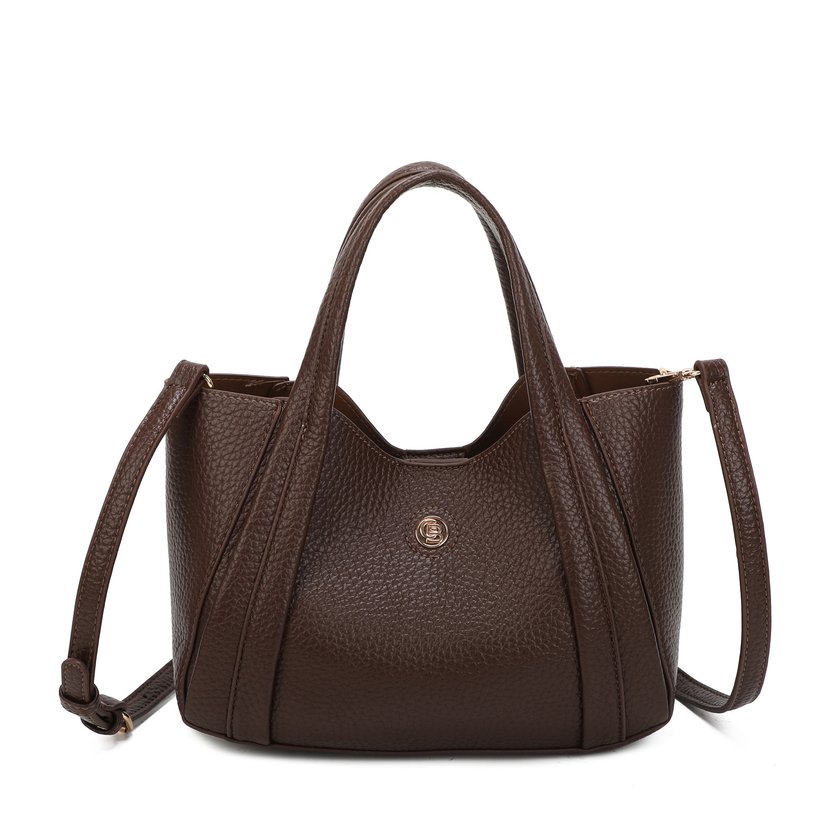 Sac à main avec détail doré