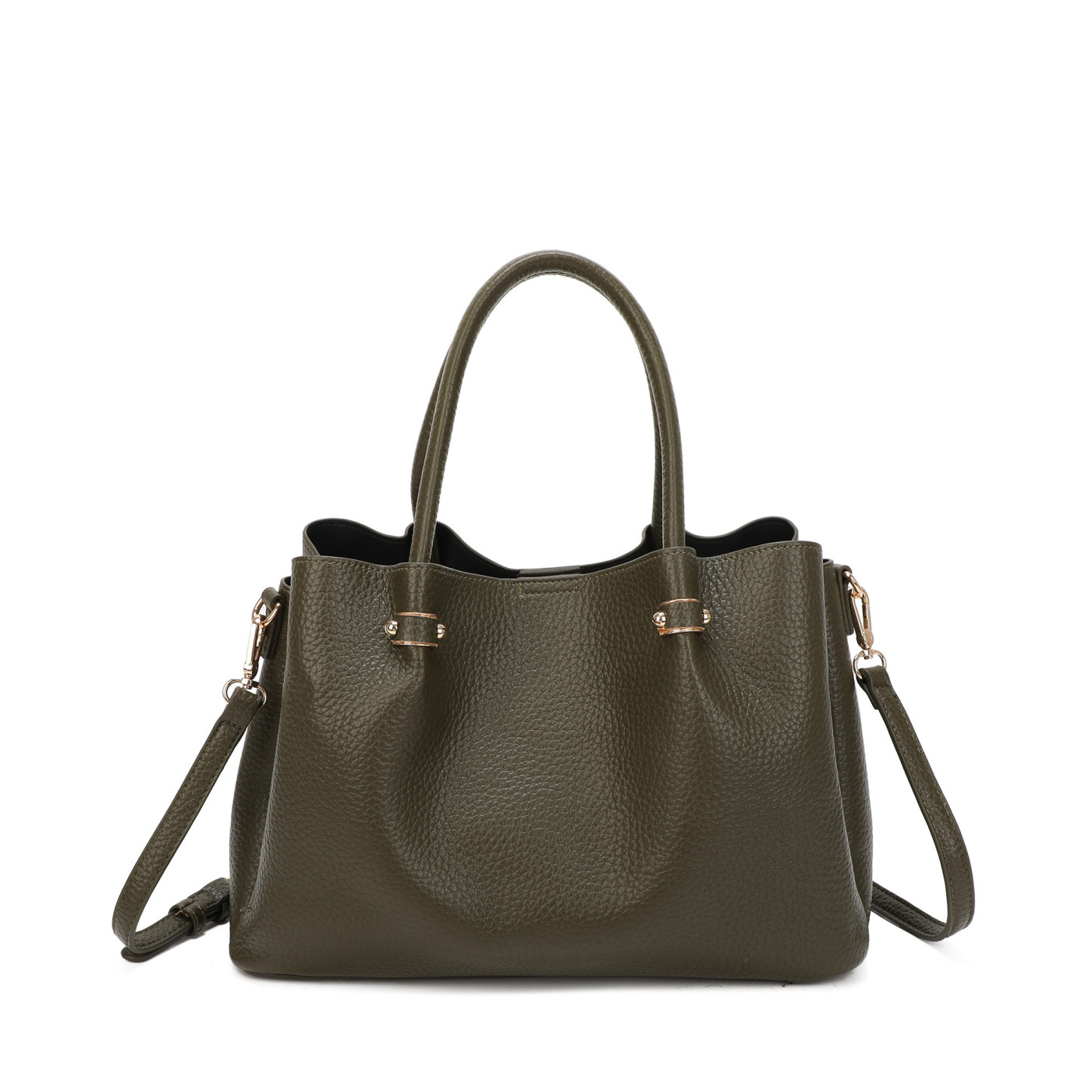 Sac à main Shopper avec détails dorés