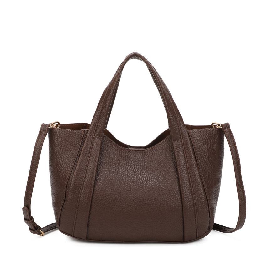 Handbag with Button