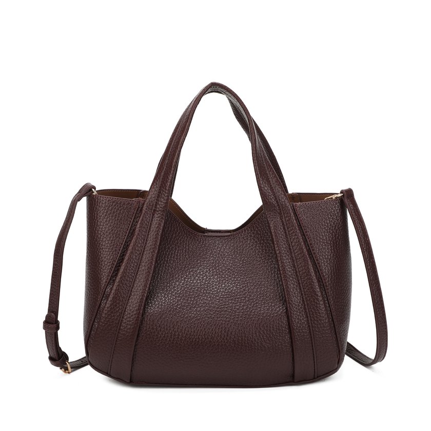 Sac à main avec bouton