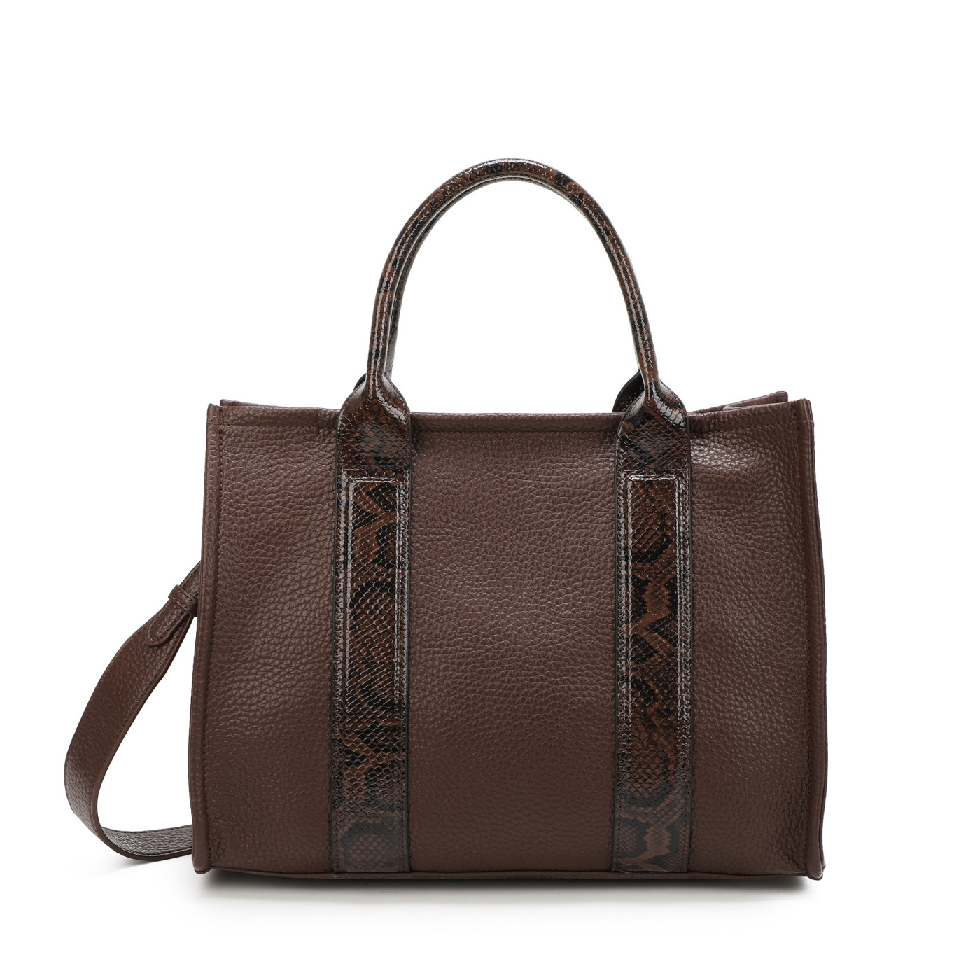 Bolso Shopper con estampado animal