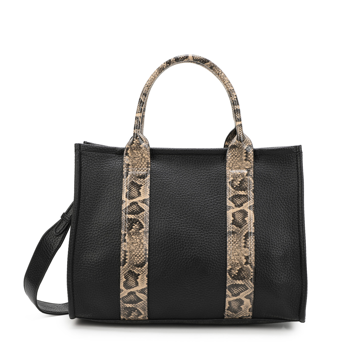 Bolso Shopper con estampado animal