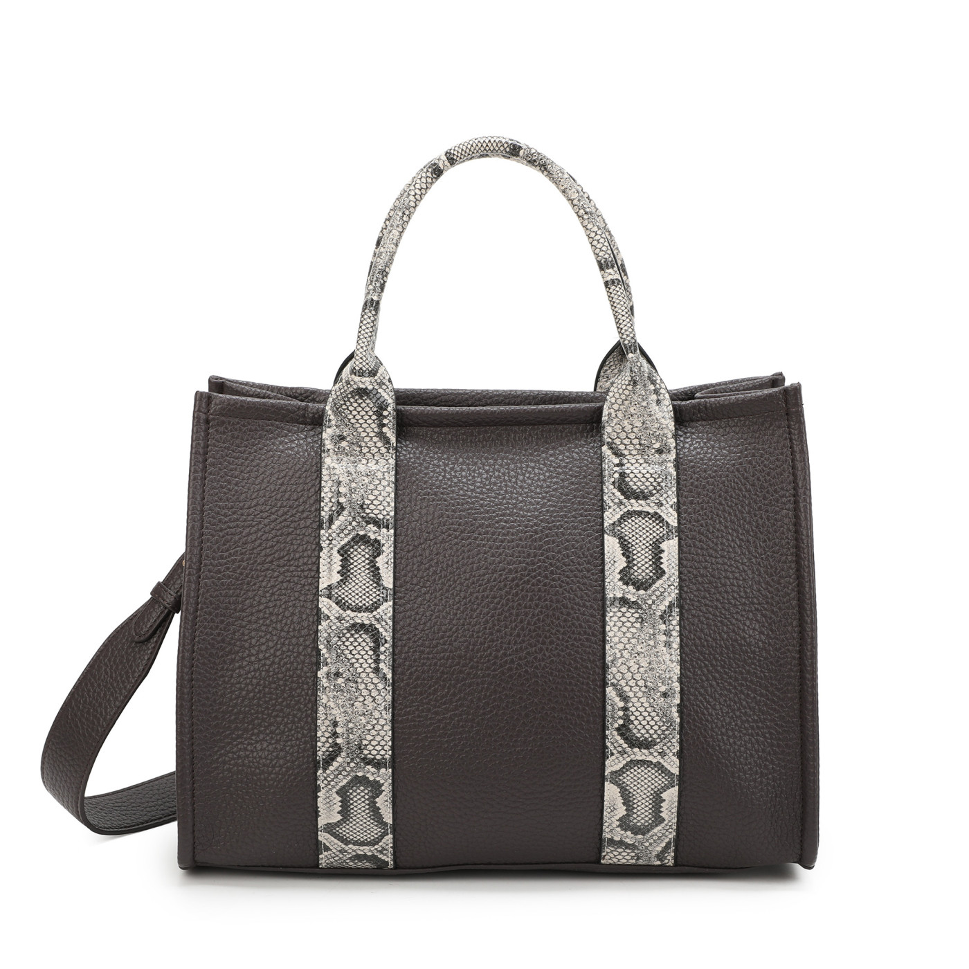 Bolso Shopper con estampado animal