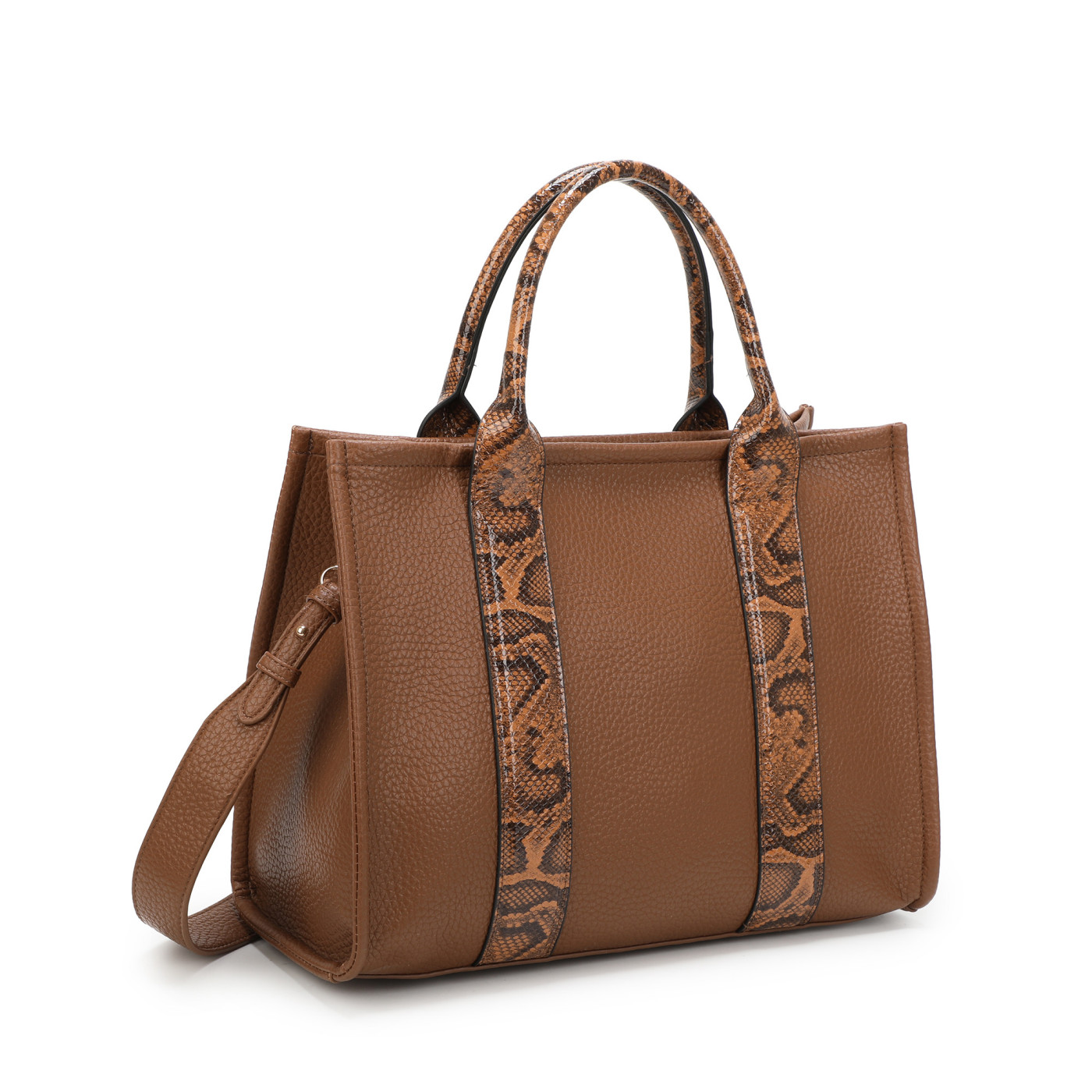 Mala Shopper com estampado animal