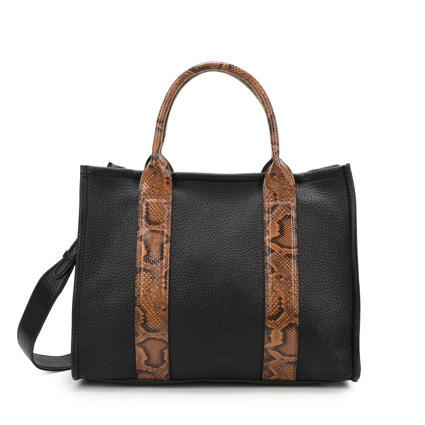 Bolso Shopper con estampado animal