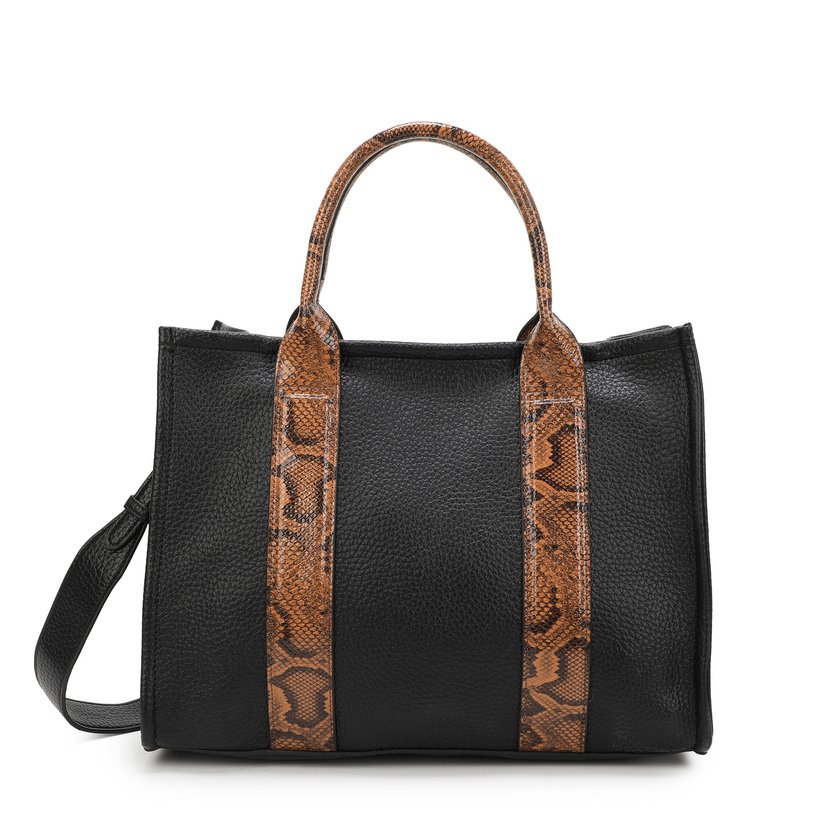 Mala Shopper com estampado animal