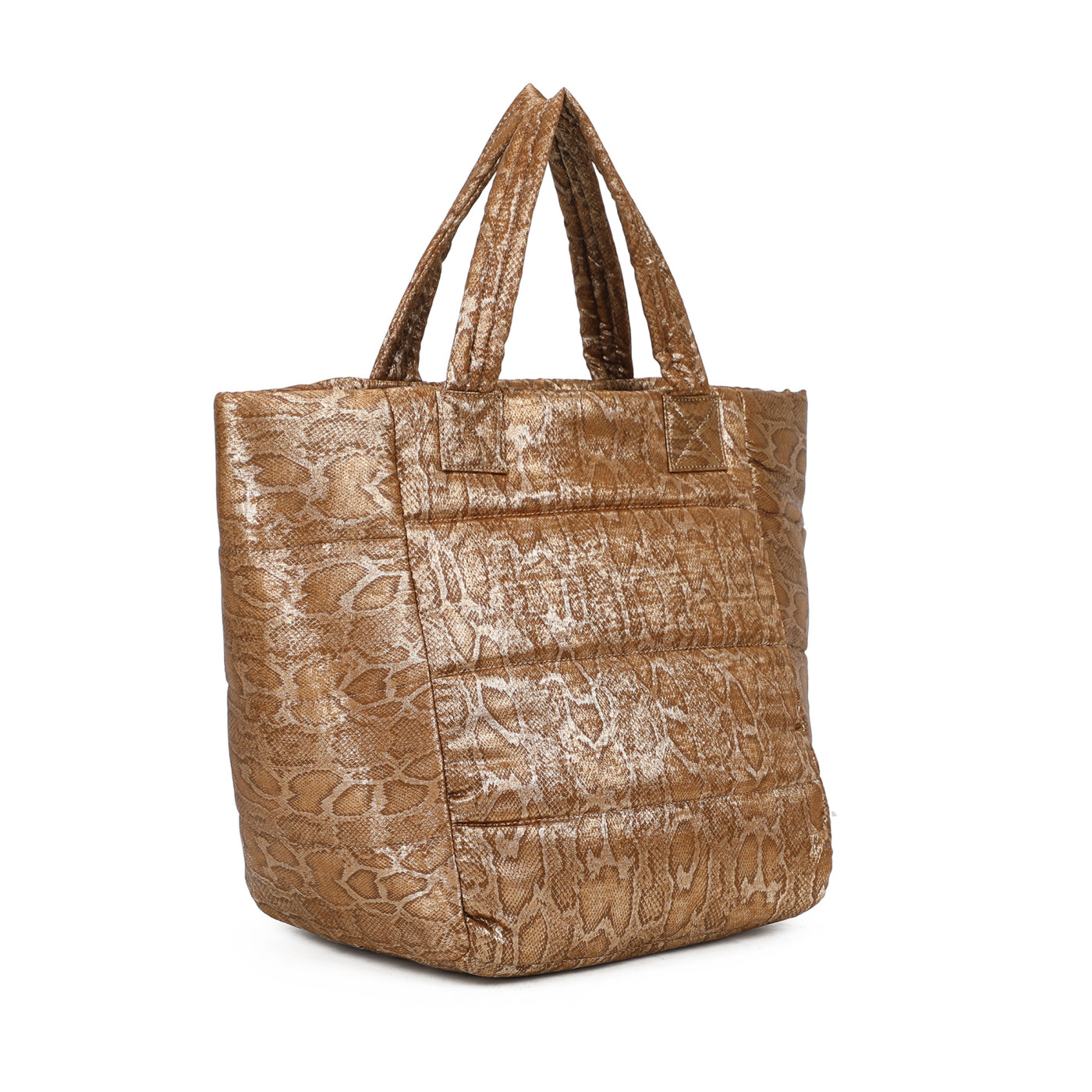 Sac à main Shopper en tissu brillant
