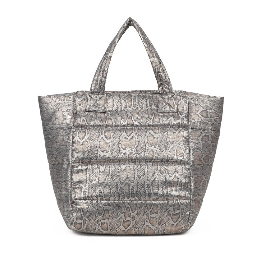 Sac à main Shopper en tissu brillant