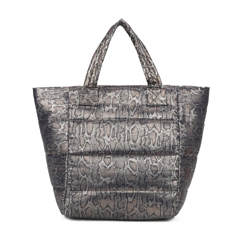 Sac à main Shopper en tissu brillant