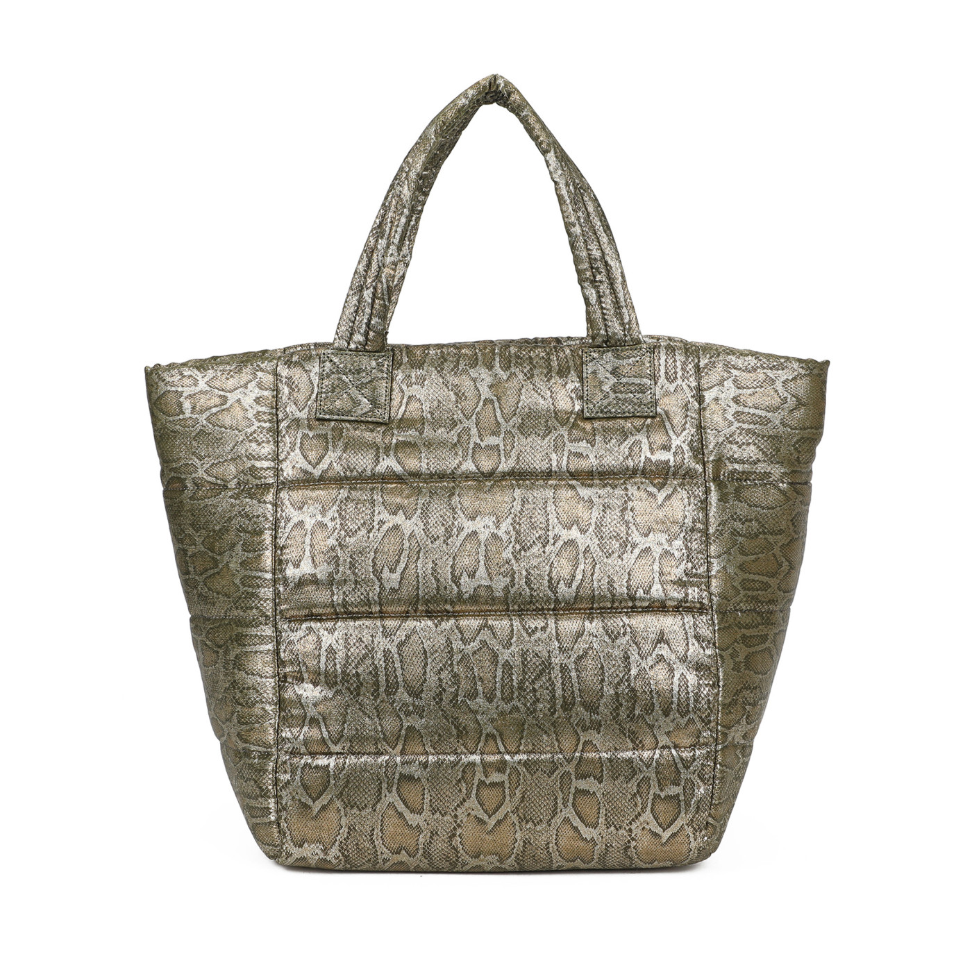 Mala Shopper com tecido brilhante