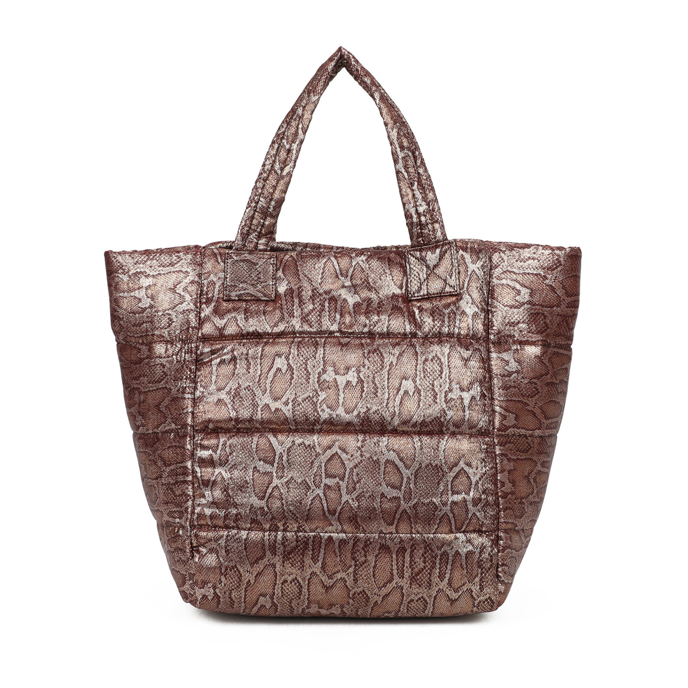 Mala Shopper com tecido brilhante