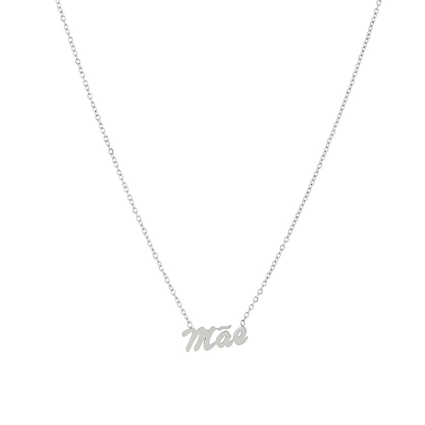 Colar Delicate com palavra Mãe