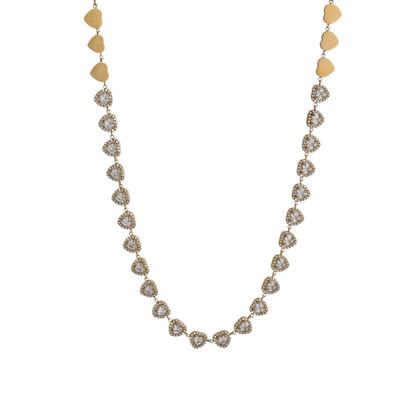 Collier Delicate avec cœurs