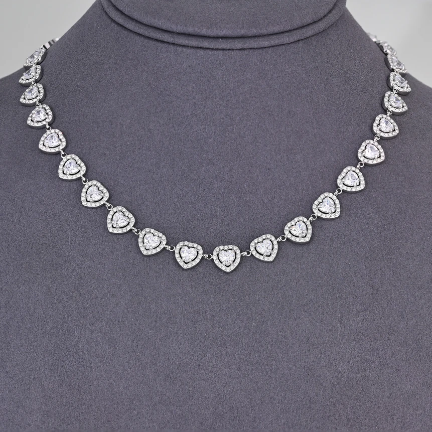 Collana Delicate con cuori