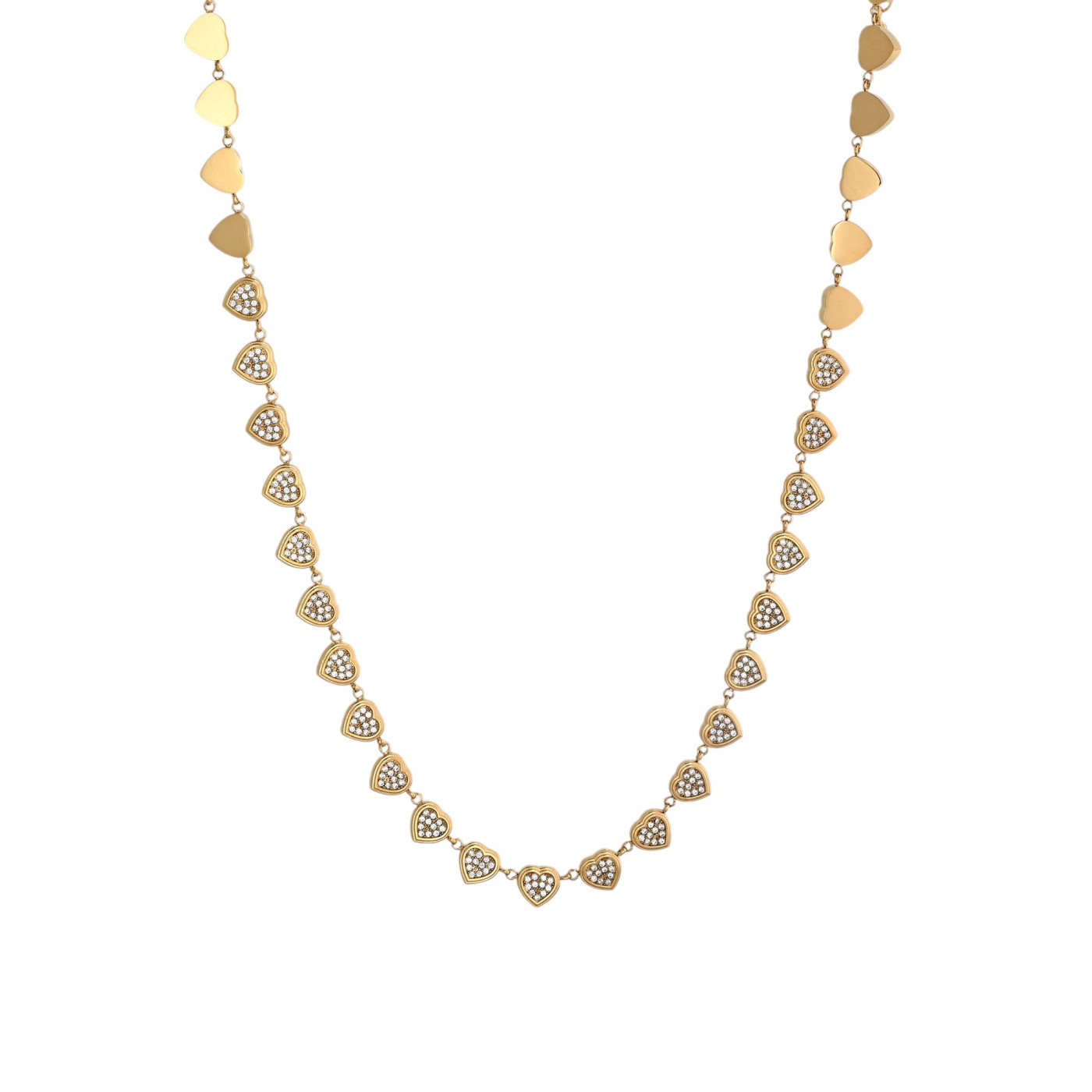 Collier Delicate avec cœurs