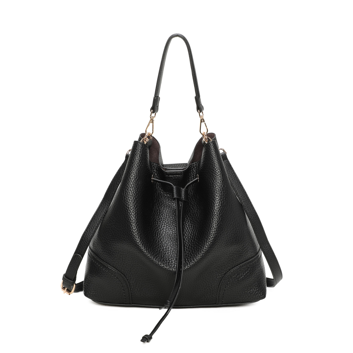 Shopper Bag with Button