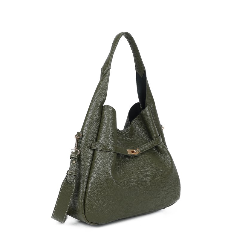 Mala Shopper com detalhe dourado