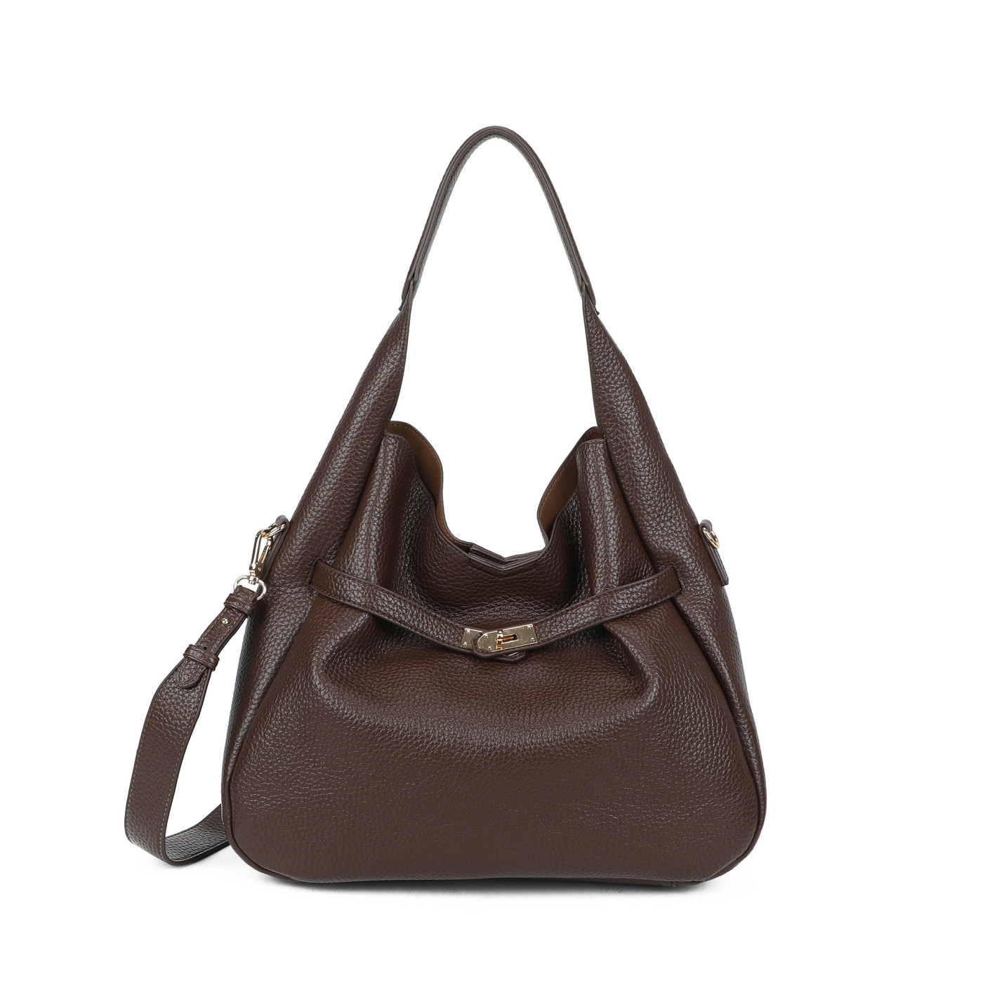 Sac à main Shopper avec détail doré