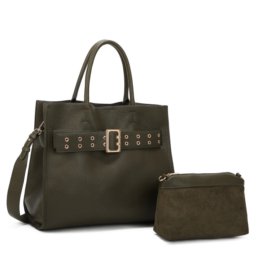 Sac à main Shopper avec ceinture décorative