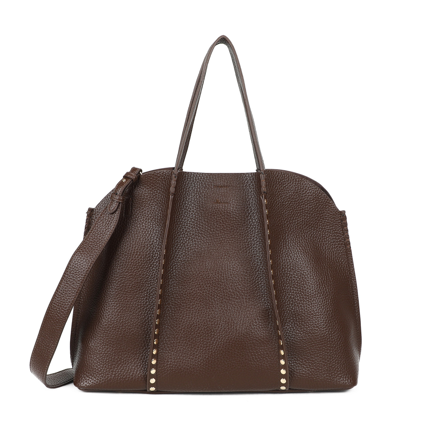 Sac à main Shopper avec clous dorés