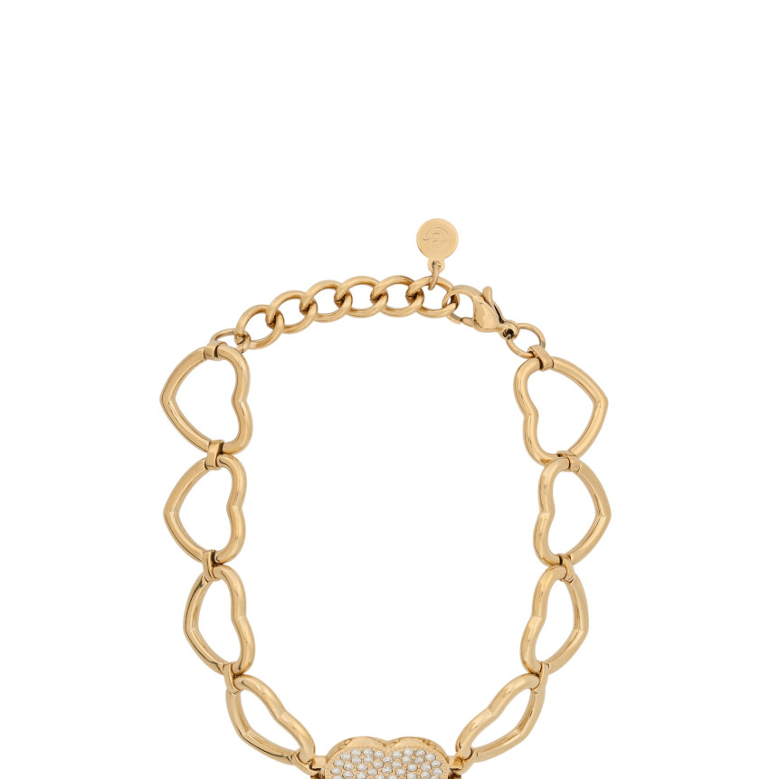 Bracelet Glamour en acier cœur
