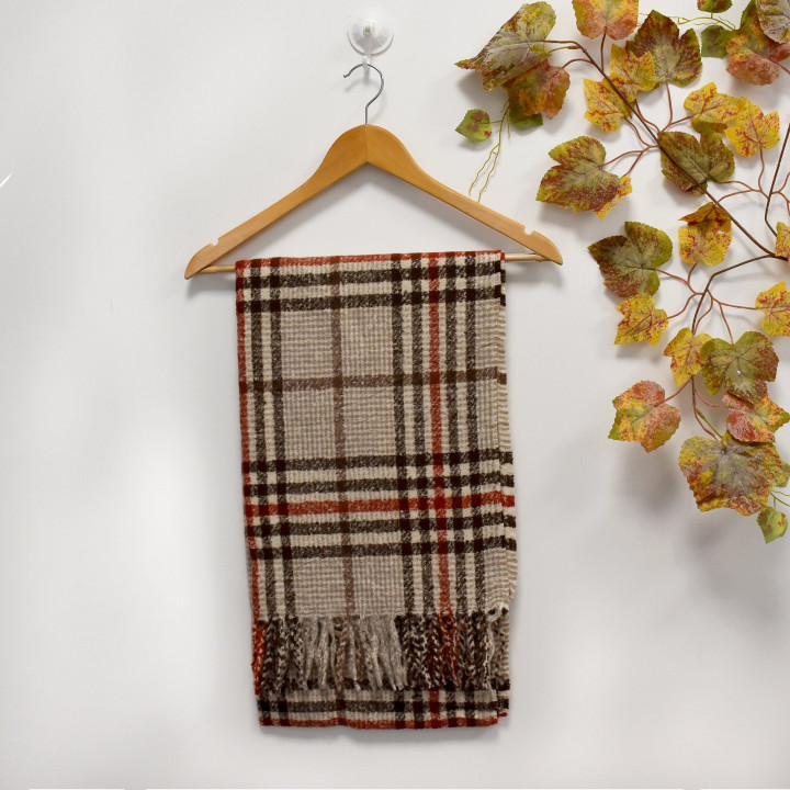 Classic checkered scarf GB