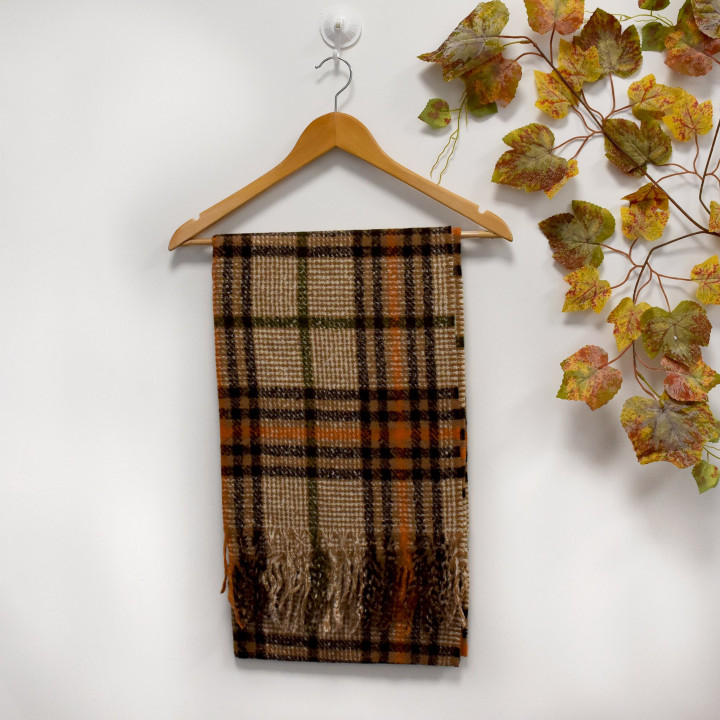 Classic checkered scarf GB