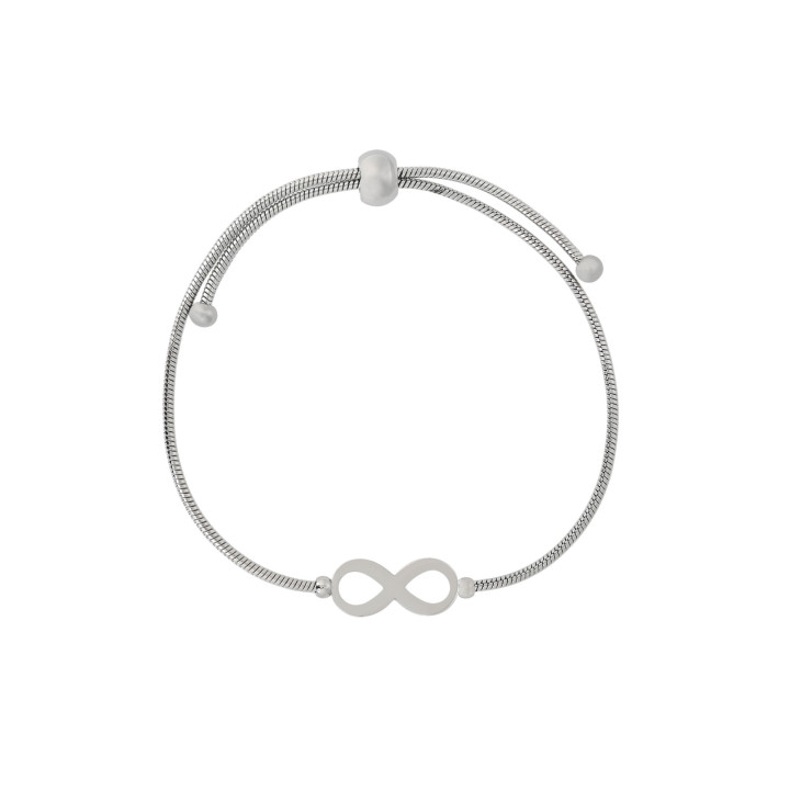 Pulseira ajustável em aço infinito GB