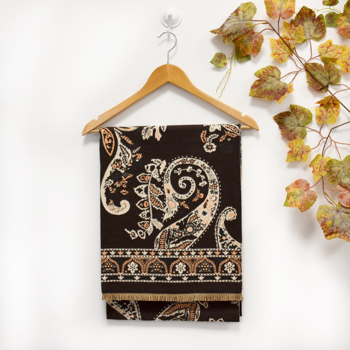 Retro floral scarf GB