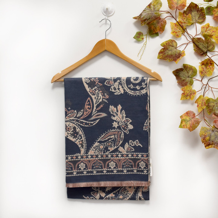 Retro floral scarf GB
