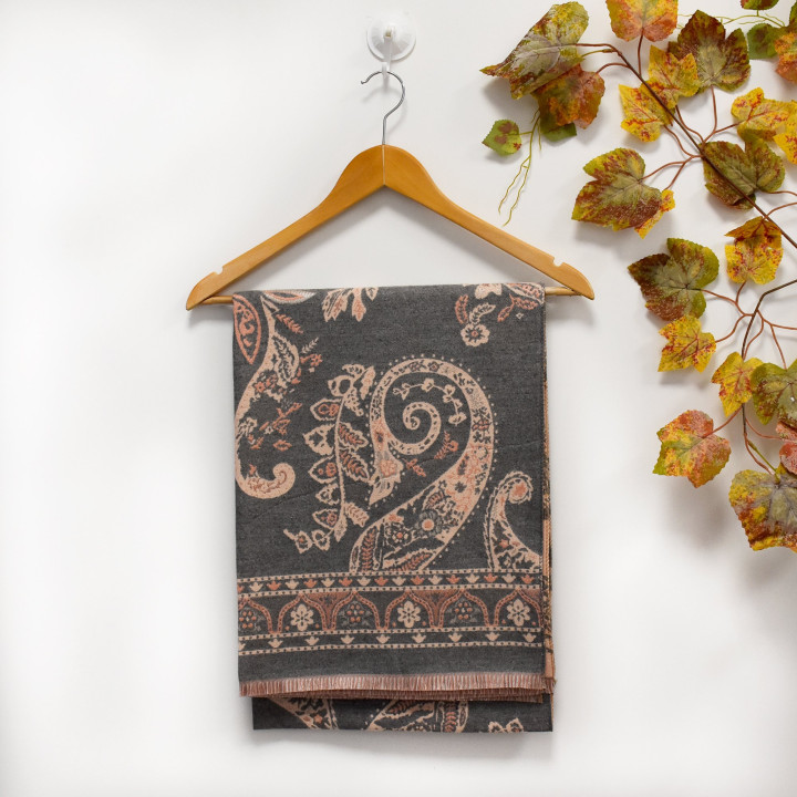 Retro floral scarf GB