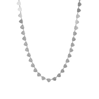 Colar Delicate com corações