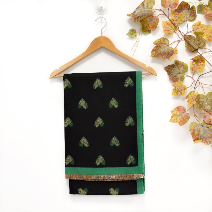Foulard imprimé cœurs GB