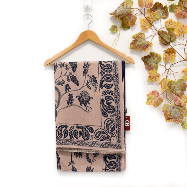 Sciarpa con modello paisley GB