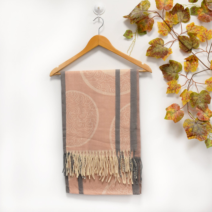 Scarf abstract pattern GB