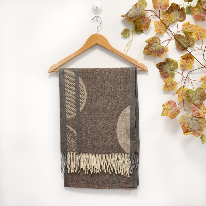 Scarf abstract pattern GB