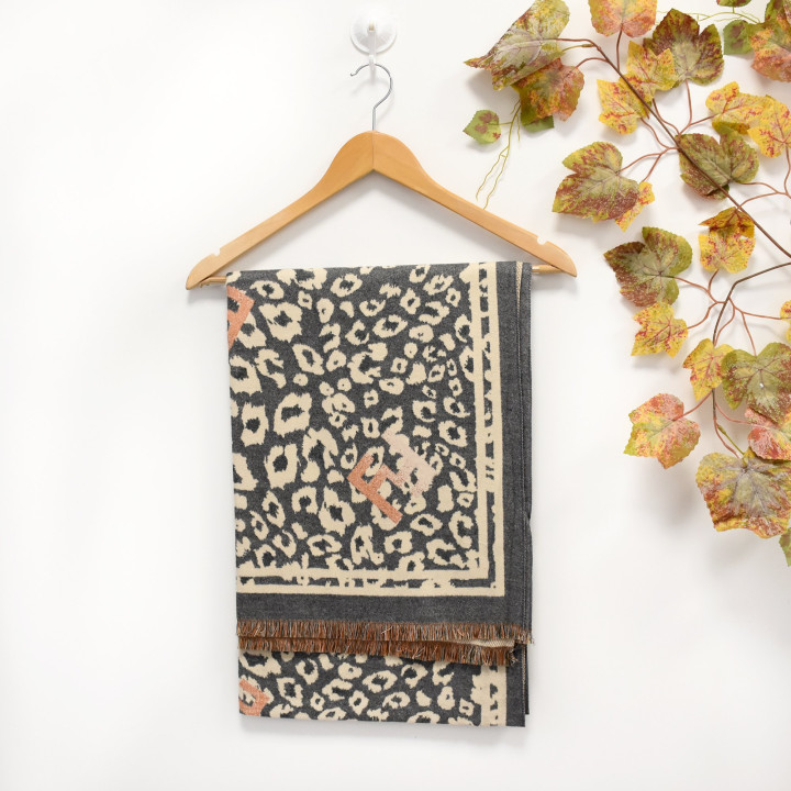 Animal print scarf GB