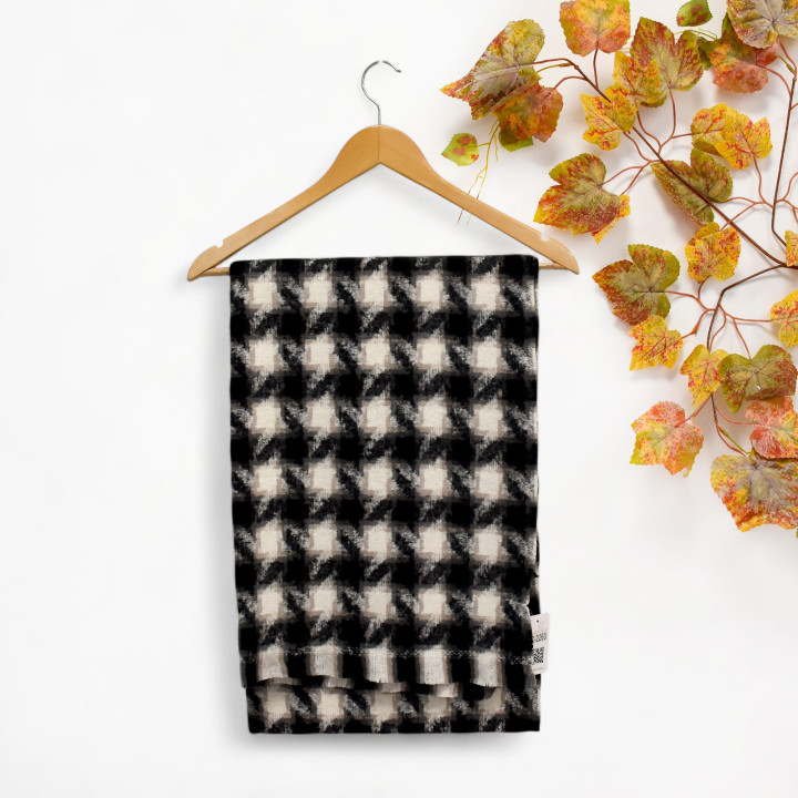 Foulard avec basique imprimé GB