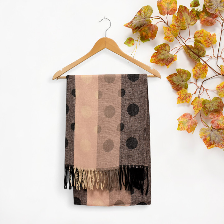 Sciarpa classica palline GB