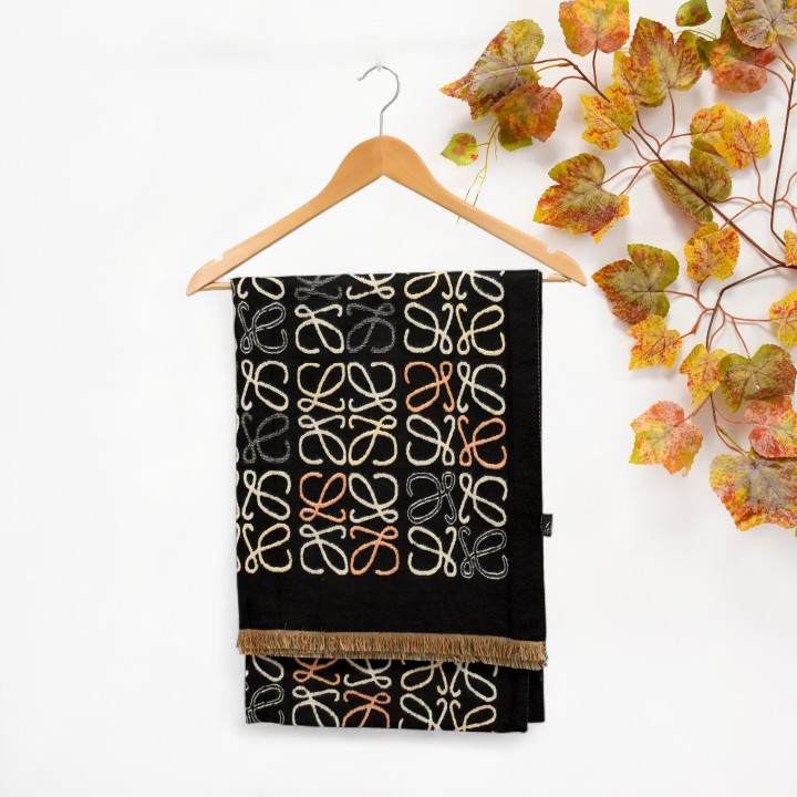 Foulard avec motif coloré GB