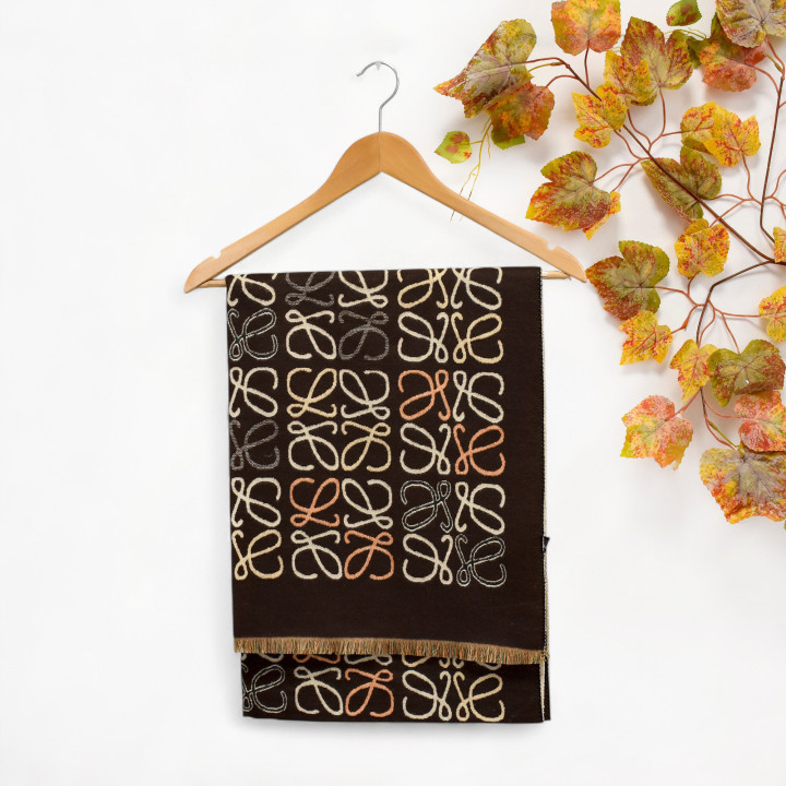 Foulard avec motif coloré GB